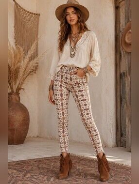 We The Free Wild Child Skinny Jeans Free People NWT